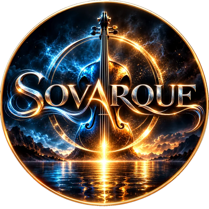SOVARQUE celestial cello emblem